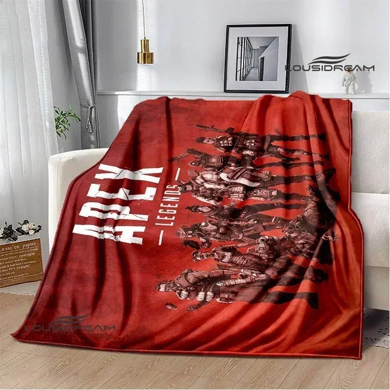Coperte Stampate 3D Apex Legends Coperte Calde alla Moda Coperta Morbida e Confortevole Coperta per Casa Viaggio Regalo di Compleanno