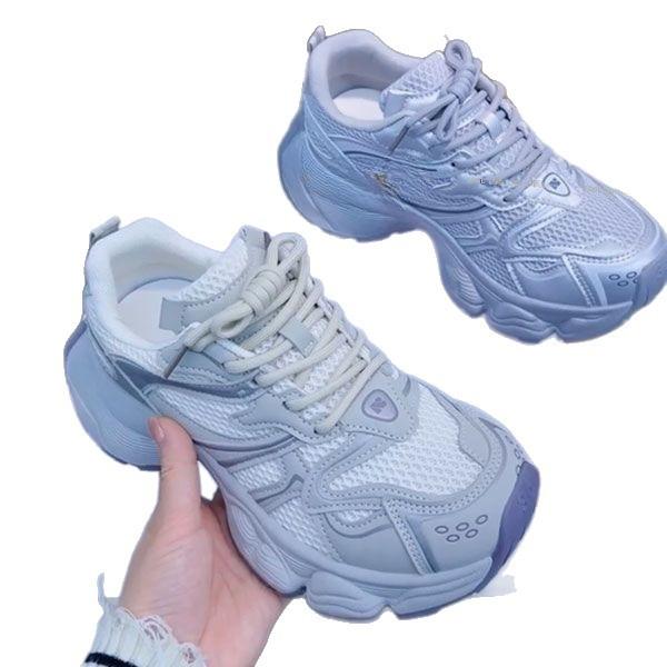 Thick-soled German Training Shoes 2025 New Popular Summer Thin Mesh Breathable Forrest Gump Casual Sports Dad Shoes