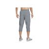 Nike Dri-FIT Solid Schnelltrocknende Tapered Trainingscapris Herren Unterteile Rauchgrau FB7503-084