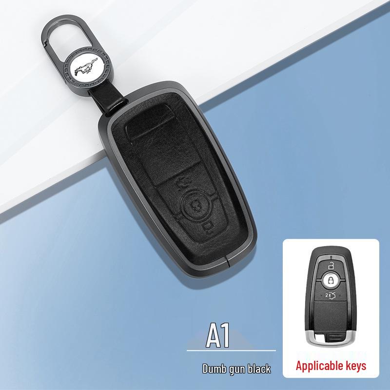 Metal Protective Key Shell for 2015-2017 Ford Mustang - Unisex Design