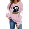 Women's Casual Halloween Hoodie Long Sleeve Pullover