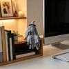 3D Printed Wizard Figurine, Small Wizard Shelf Sitter, Collectible Desktop Ornament for Bookshelves, Desks, TV Cabinets, Home Decor