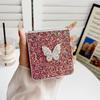 Glitter 3D Flower Samsung Z Flip7 Case with Anti-Fall & Anti-Lost Lanyard