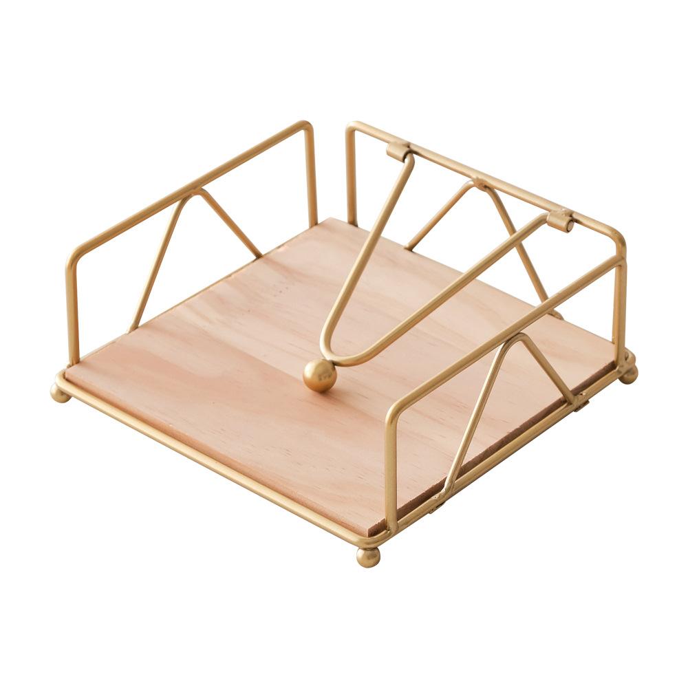 Hotel Cafe Restaurant Table Square Tissue Storage Rack