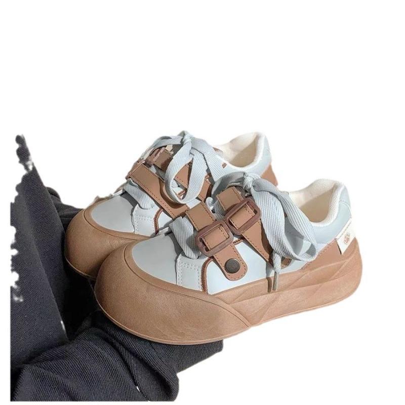 Zhao Ruth sweet little white shoes bread shoes autumn new student versatile casual sports shoes children