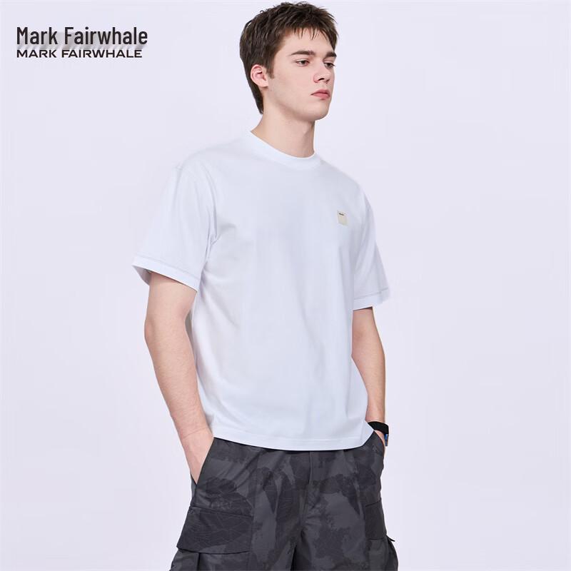 

Mark Fairwhale Men s Split Shoulder Round Neck T-shirt 3XL