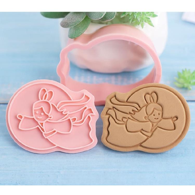 2/3Pcs Cartoon Pattern Printing Cookie Cutter Mold DIY Kites Zongzi Boats Mold