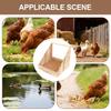 Cajas Nidales de Pollo Nido de Madera con Esteras Percha Cajas Nidales Para Gallinero Para Gallina Gallineros Casa Invierno Aves de Corral