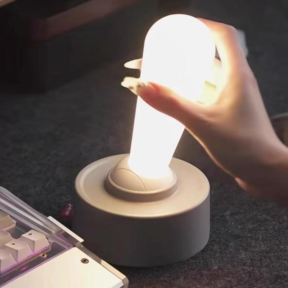 Wireless Wall Lamp-toggle Switch LED Light Silicone USB Charging, Suitable For Bedroom, Living Room, Dressing Table, Corridor