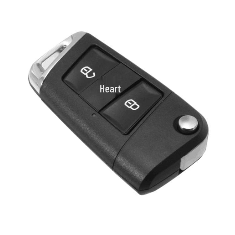Volkswagen 3-Button Folding Key Shell for Remote Control