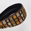 LALA Geometric Diamond Ethnic Hairband P-Brown