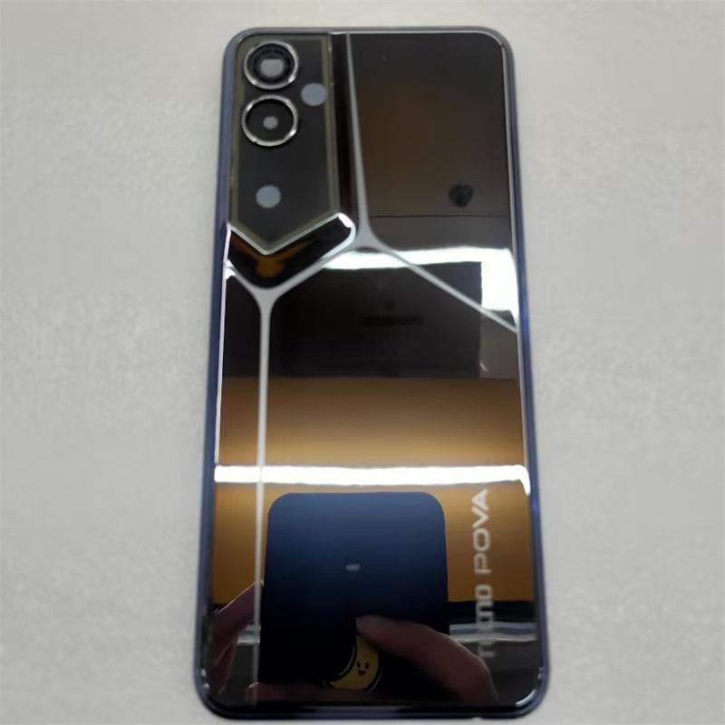 

For Tecno Pova Neo 2 LG6n Back Battery Cover Rear Panel Door Housing серебряный