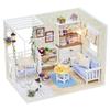 DIY Little Cat Diary Model House - Creative Birthday Gift for Her