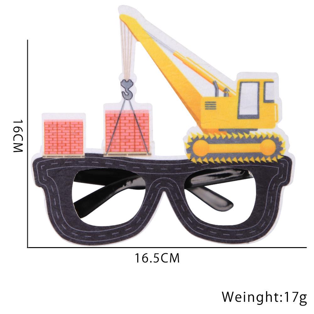 Fun Exciting And Constructionthemed Glasses For Memorable Childrens Moments Party