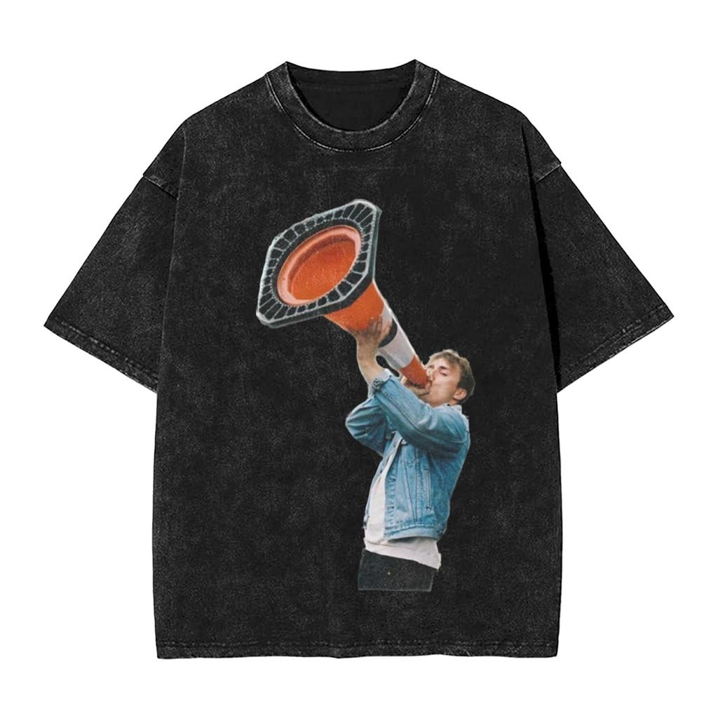 Herren Sam Fenders T-Shirts Kleidung Sommer Y2K Lustiges Kurzarm-T-Shirt Rundhals Freizeit Print T-Shirt Großhandel