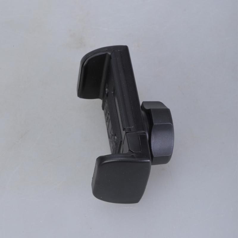 Mobile Clip Base Plastic Phone Clamps Monopod Mount Attachment for 17mm Ball Joint Suitable for Car & Desktop Stands
