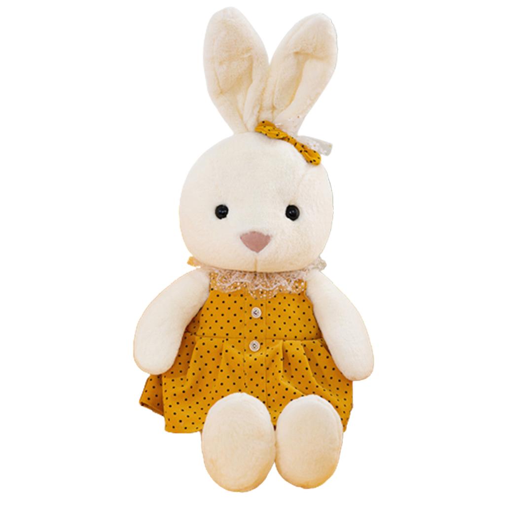 Lovely Bunny Plush Toy Super Soft Stuffed Animals Doll Birthday Gift For Kids