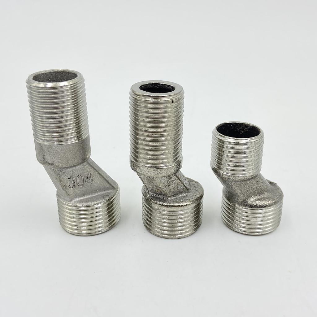 Stahl Wandarmatur Anschlüsse 50mm/65mm Armatur Verlängerungsadapter Set Wandmontage Adapter Schnellmontage