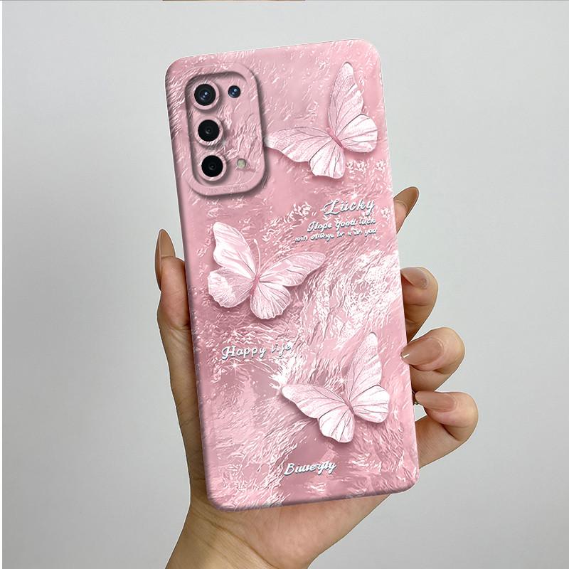 For OPPO A74 5G A54 5G Case A93 5G Capa Silicone Soft Phone Funda CPH2197 CPH2195 CPH2263 Painted Printed Protective Back Cover