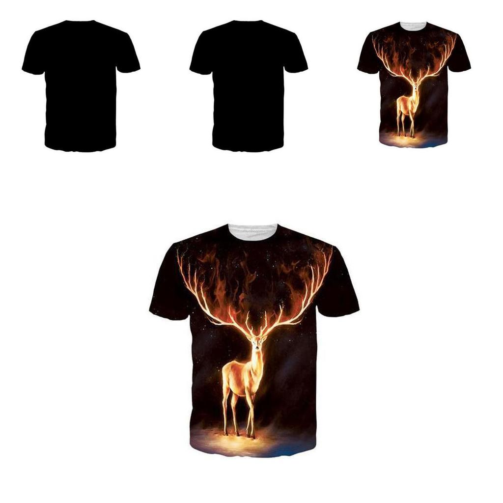 New Fashion Cotton Womens And Mens T-shirts 3d Printed Summer Short-sleeves For Ultimate Comfort