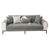 Chenille Herringbone Pattern Sofa Cushion Four Seasons Universal Non-Slip Stain-Resistant Japanese Simple Solid Color Sofa Cover Cover Cloth