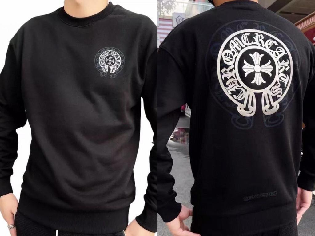 New Chrome Hearts Cross Simple Classic Unisex Round Neck Hoodie Collection