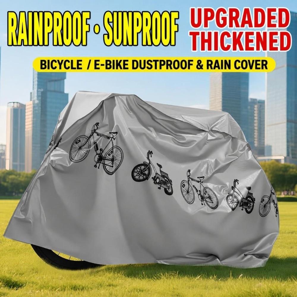 Waterproof Motorcycle Cover Dustproof Electric Vehicle Rain Cover Bike Accessories Bike Cover Bike