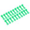 Risk 20pcs Zark Fitting Cap Fitting Brake Bleeder Screw Dustproof Cover for Car
