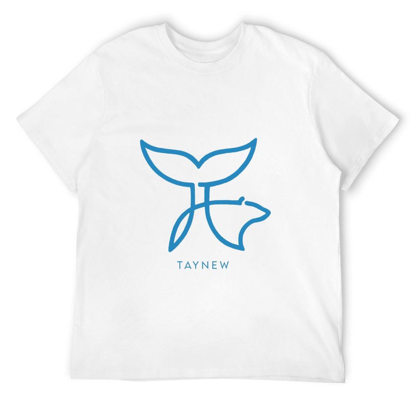 TayNew Logo T-Shirt graphic tee shirt anime t shirts plus size tops graphics Men s clothing S