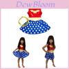 Adorable Wonder Woman Cosplay Costume For Girls