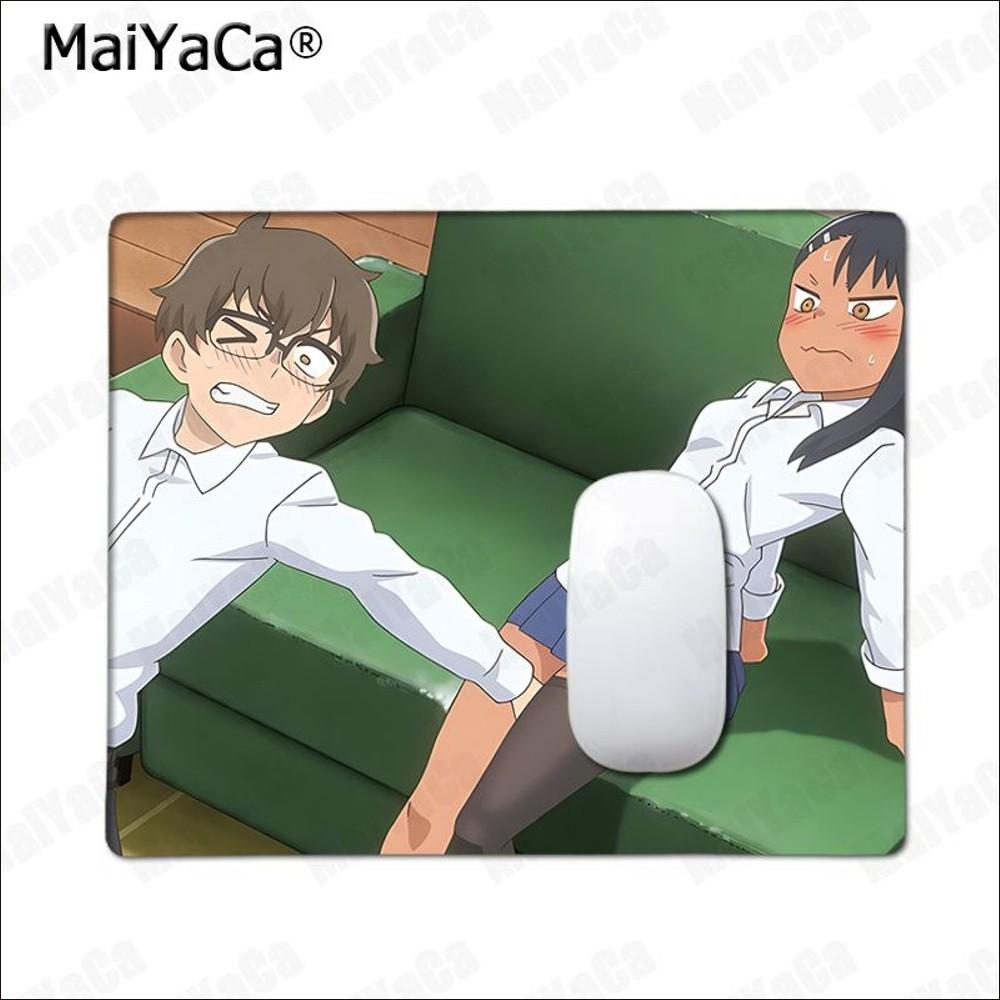 Anime nagatoro san  Mousepad Rubber Small Thickened Mouse Pad Gaming Keyboard Table Office Supplies Room Decor  PC Mouse Carpet