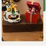 Christmas Glowing Snow House Music Box: Festive Resin Ornament & Night Light Gift