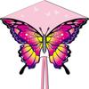 Pink Cartoon Long-tailed Butterfly Kite