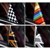 2pcs Door Window Corner A-pillar Decor Stickers Trim Shell Cover For Mini Cooper S JCW One F54 F55 F56 F57 F60 Car