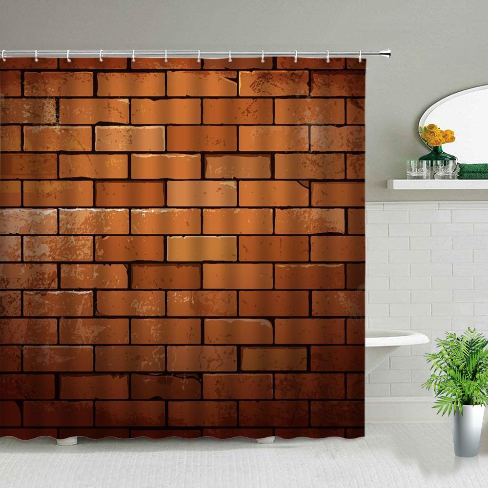 

Марокканский комплект занавесок для душа, состаренные ворота, геометрический узор, дизайн дверного проема, вход, архитектурный восточный стиль, занавески для ванной комнаты W90xH180cm