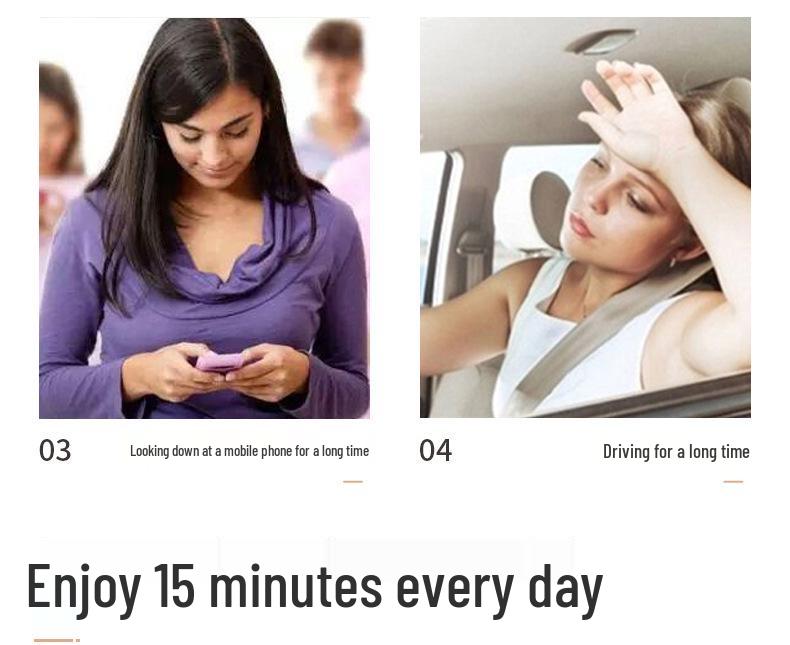 Multifunktionales Nackenmassagegerät mit elektromagnetischer Impulstherapie