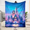 Winter Snowman Adventure Blanket Soft Warm Cozy Suitable for Seaside Chair Couch Four Seasons Universal Warmthful Decor