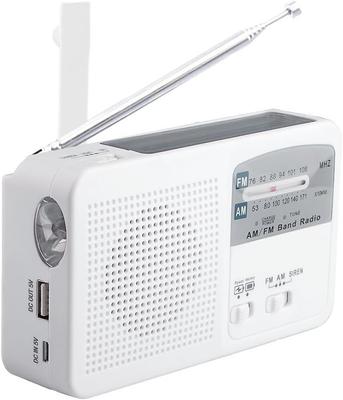 Fsjun Portable Emergency FM AM 500mAh Wide FM Charges Power IPX3 Outdoor Includes Japanese Instruction Manual Radio, & Compatible, High-Capacity