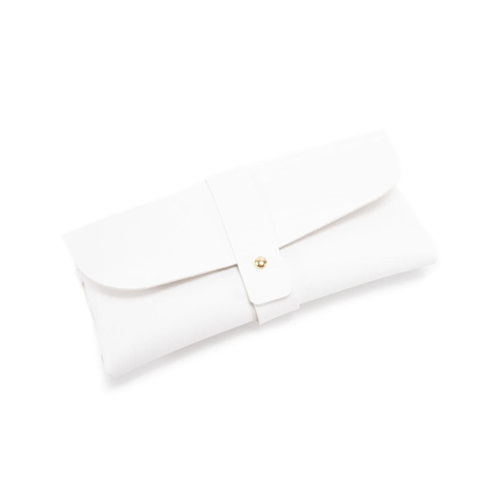 1Pcs Glasses Case Women Leather Soft Glasses Bag Fashion Portable Sunglasses Box Bag Accessories Eyeglasses Case Sunglasses Box