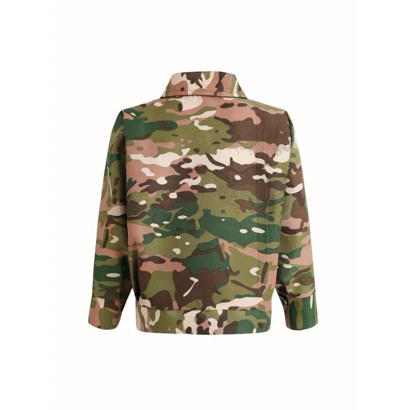 Disfraz de Camuflaje para Niños Traje de Soldado del Ejército para Fiesta Escuela Gimnasia Incluye Juguetes Regalos
