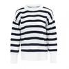 Miso Womens/Ladies Stripe Knitted Relaxed Fit Jumper