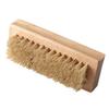 2Pcs Bamboo Handle Nail Cleaning Brush Double Sides Nail Gap Cleaning Tool  Manicure Accessories