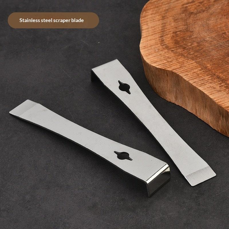 Stainless Steel Pry Bar And Scraper Tool Heavy Duty Multi-Purpose For Demolition Woodworking Painting Prep Diy Hand Tool