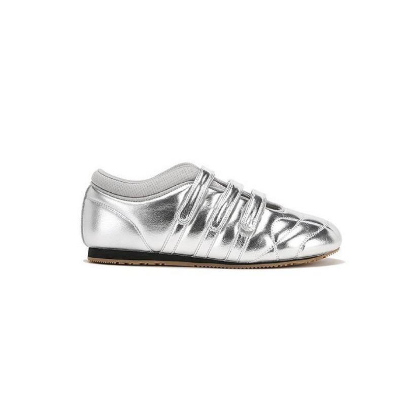 Cowhide Edition Three Velcro Casual Leather Functional Mary Jane Single Shoes Women's Bowling Shoes