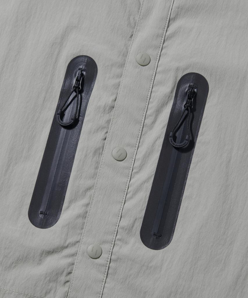 Welteoigseupelimeonteu Wcl007_Light Reflection Pocket Shirts_Warm Gray