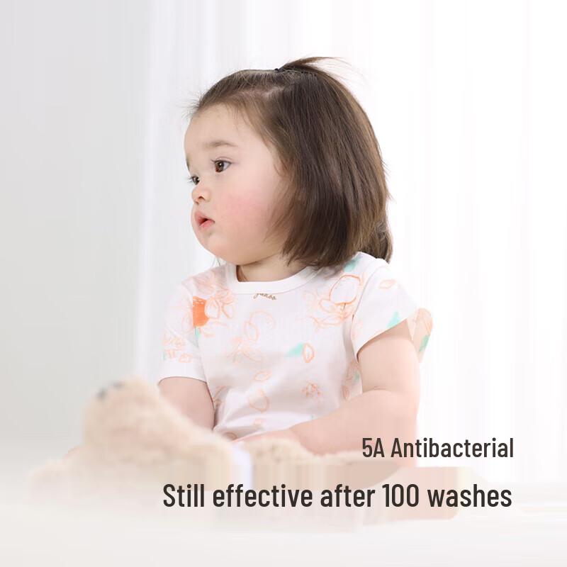 YEEHOO Baby 5A Antibacterial Summer Romper (2-Piece Set)