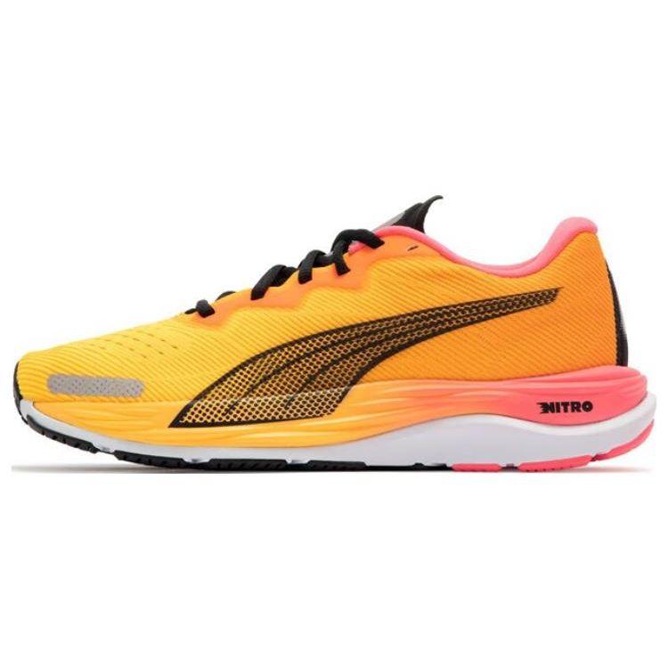 Puma Velocity Nitro 2 Comfortable Breathable Fabric Shock Absorption Non-Slip Wear-Resistant Rebound Low-Top Casual Running Shoes 376262-12