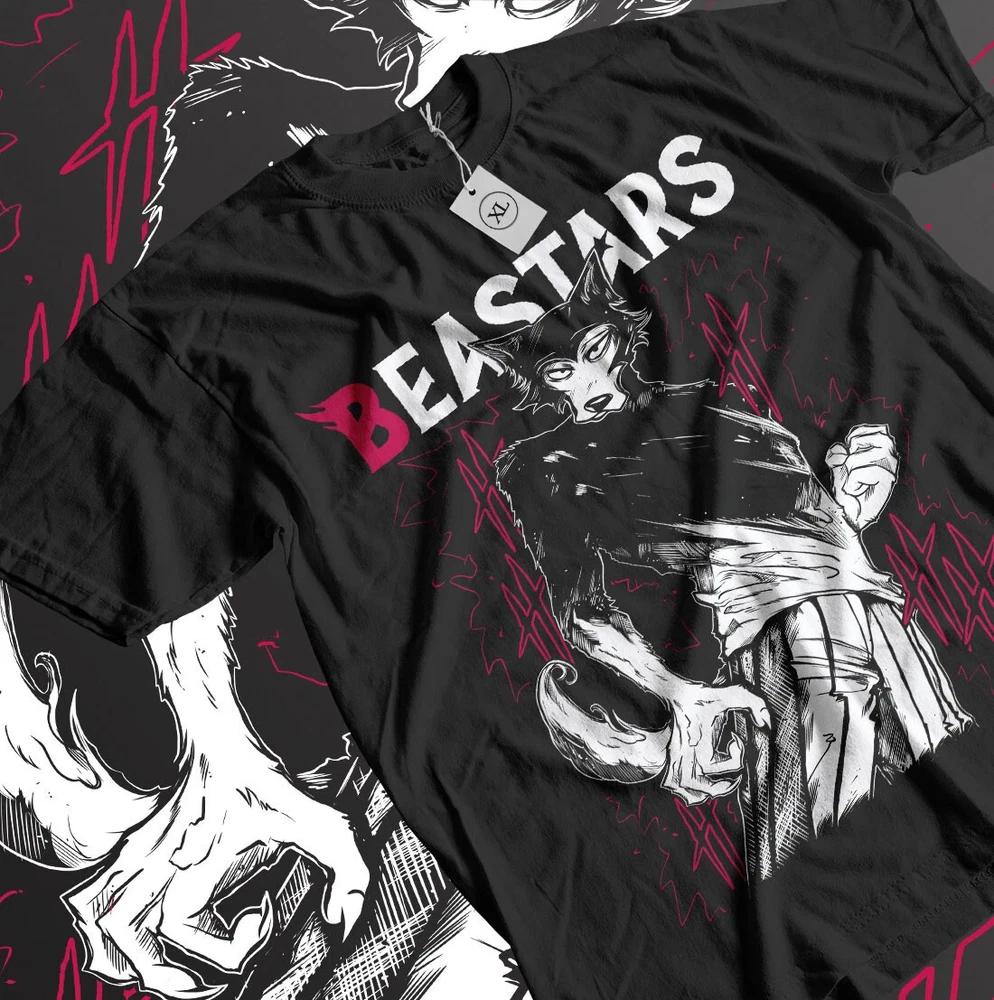 Beastars Legoshi Beastars TShirt Girl Anime Japanaise Style Gift Shirt Black S