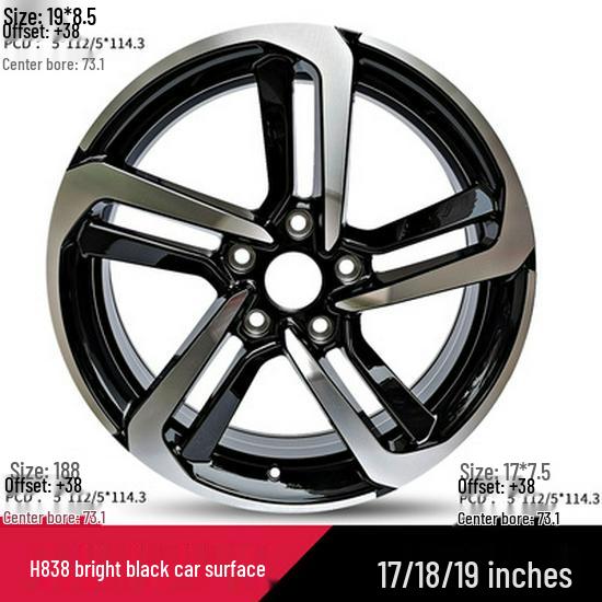 15-18 Inch Wheels Suitable for Golf, Magotan, Sagitar, Bora, Lavida, Civic, Langdong, and Blade.