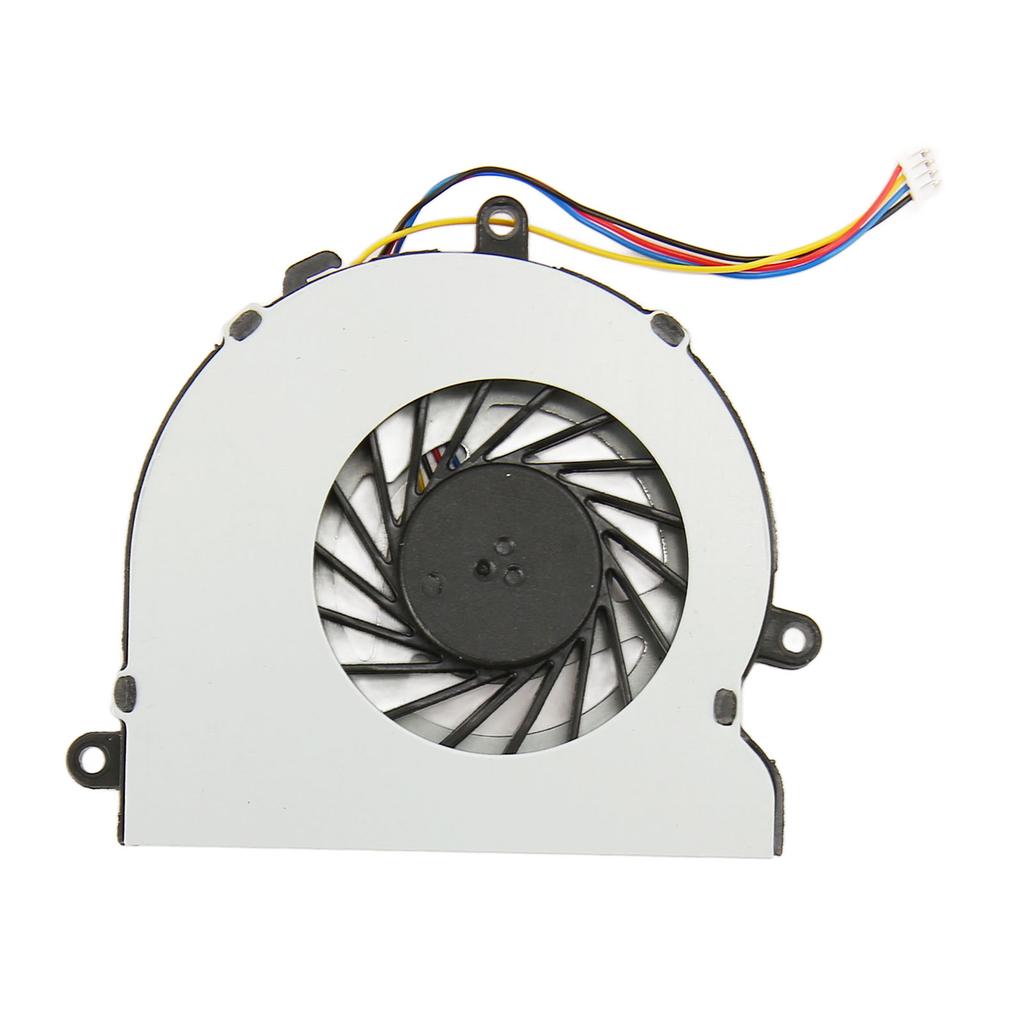 CPU Cooling Fan 4Pin Power Precise Size Easy Installation Light Laptop Cooling Fan for HP 15 BS 15